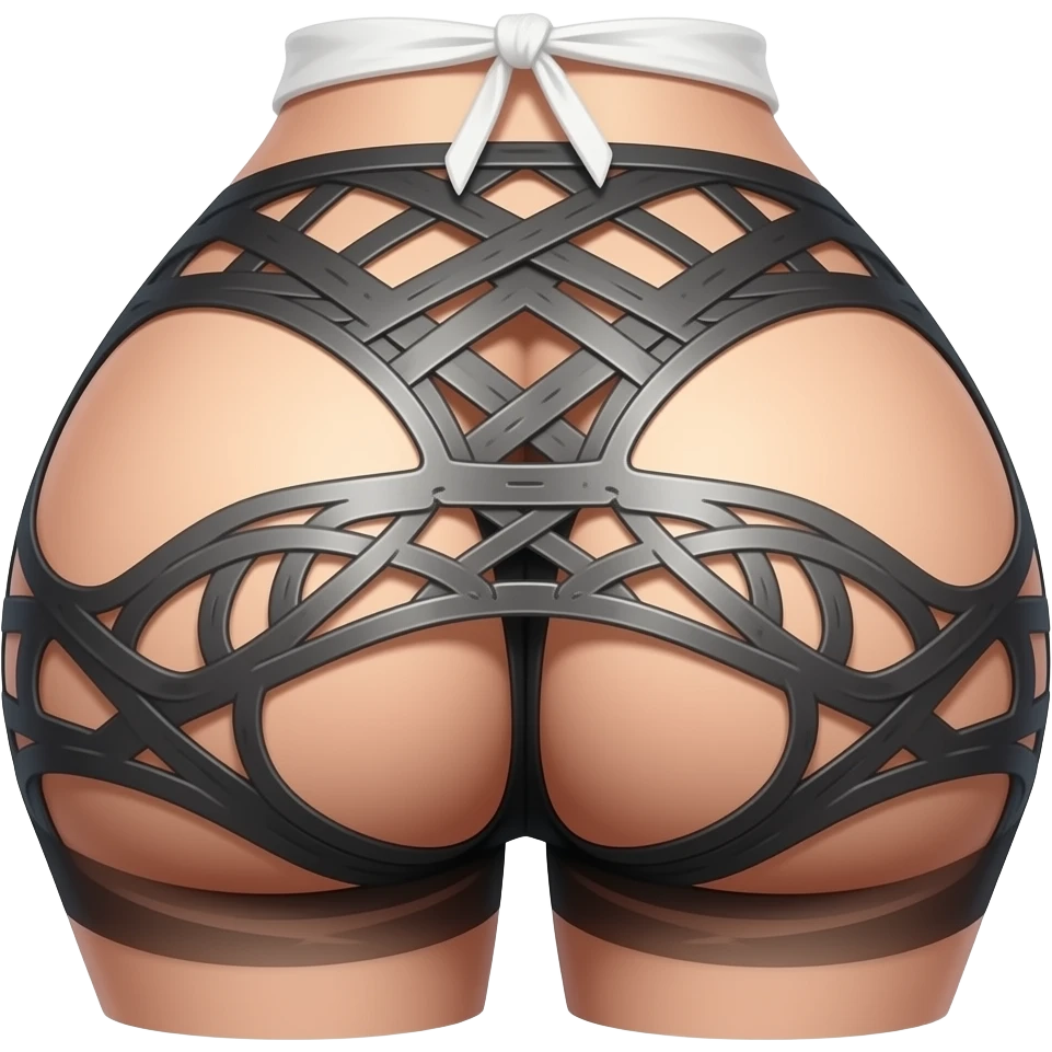 Booty spank emoji