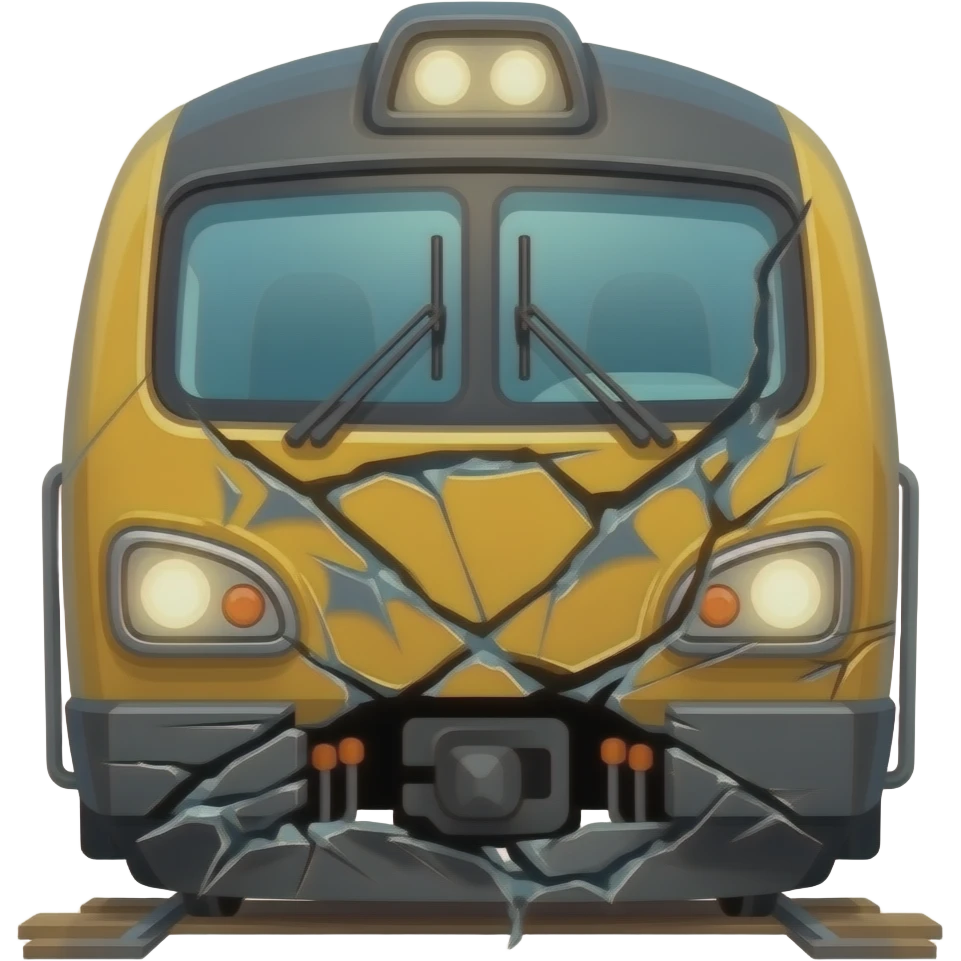 train crash emoji