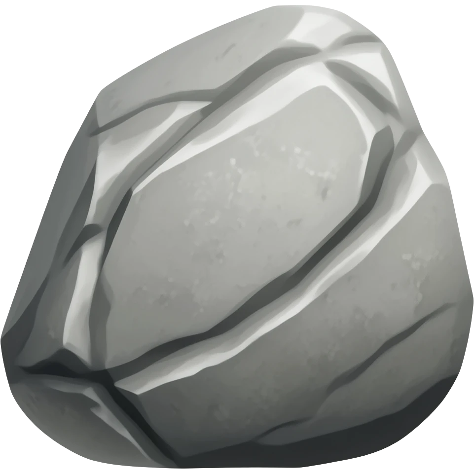 Rock emoji