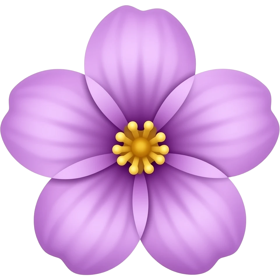 Change the flower into vaagai flower emoji