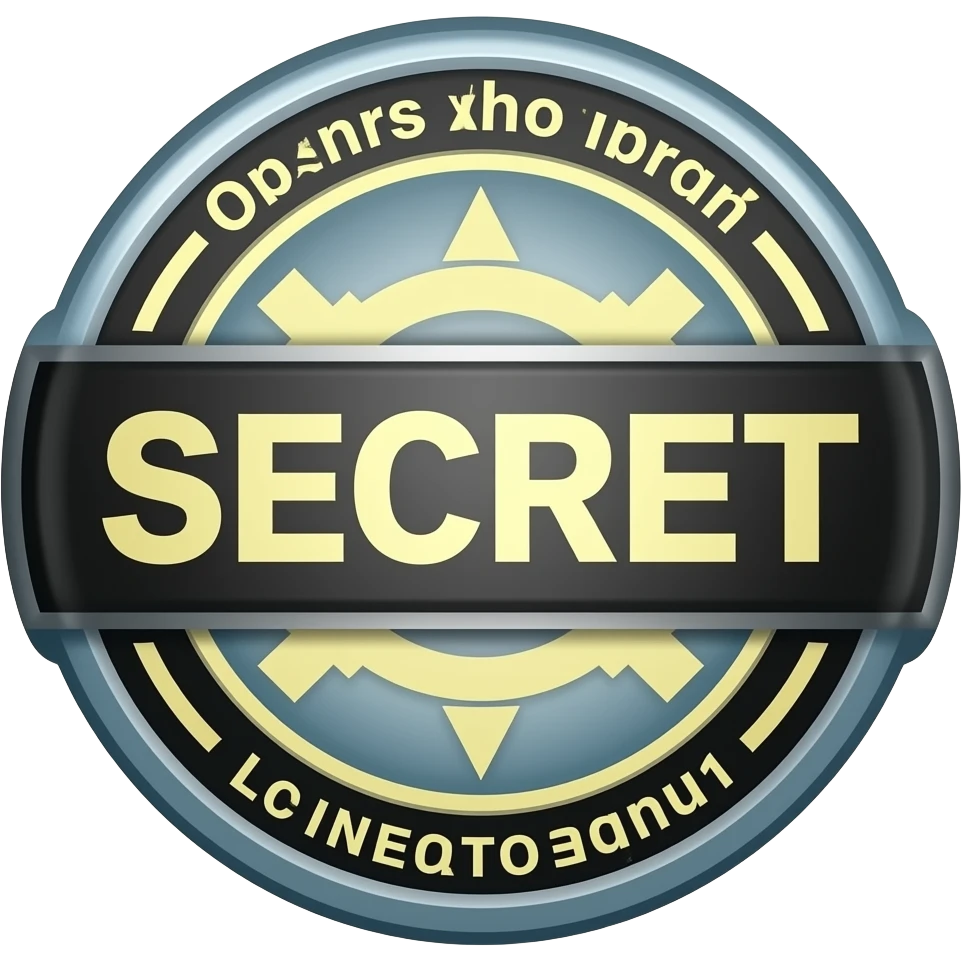 top secret logo emoji | AI Emoji Generator