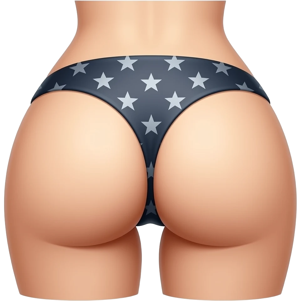 Butt cheeks emoji