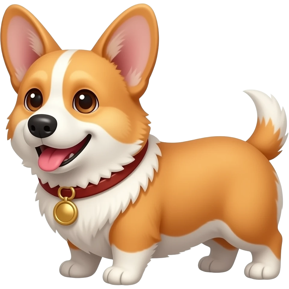Corgi as shrek emoji