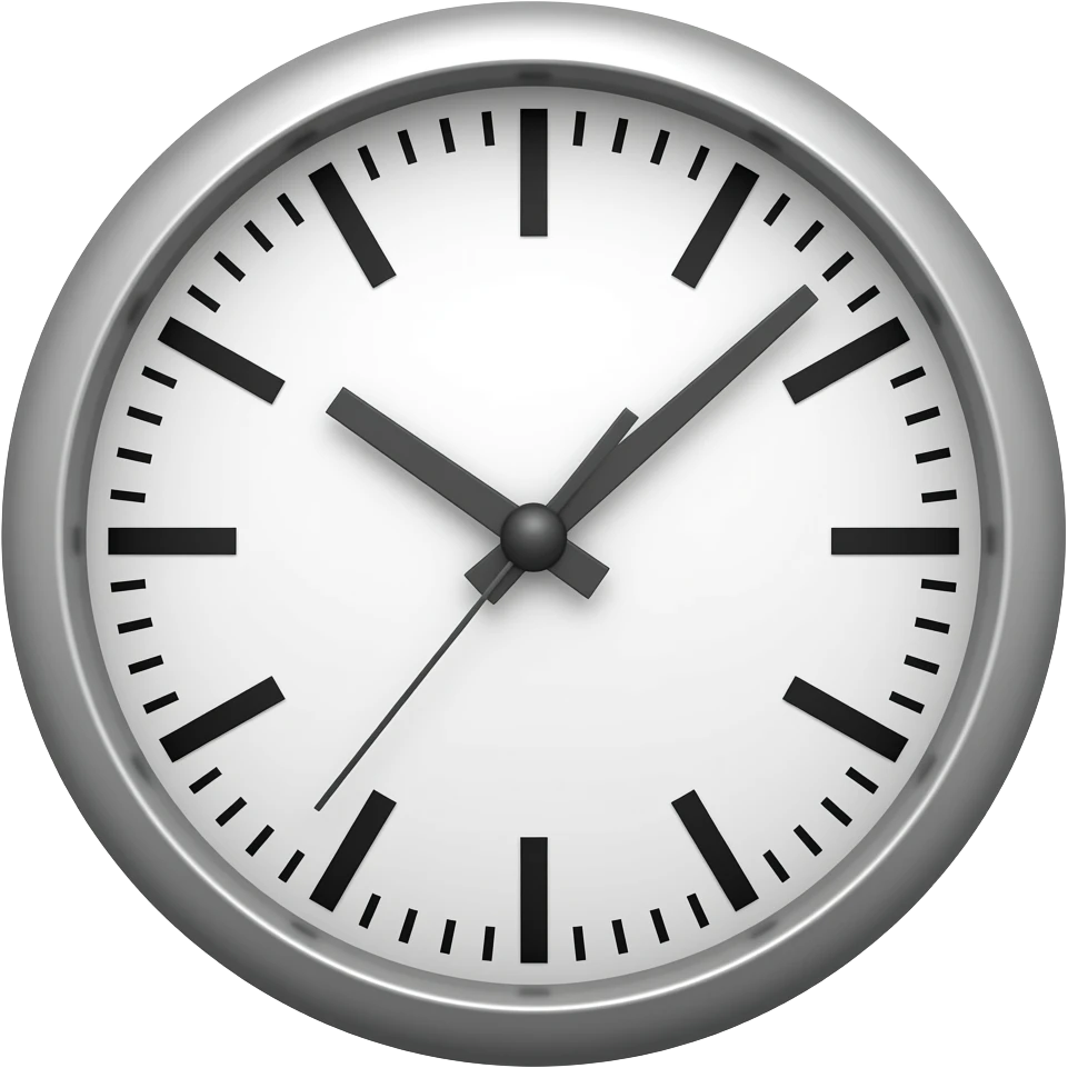 time emoji