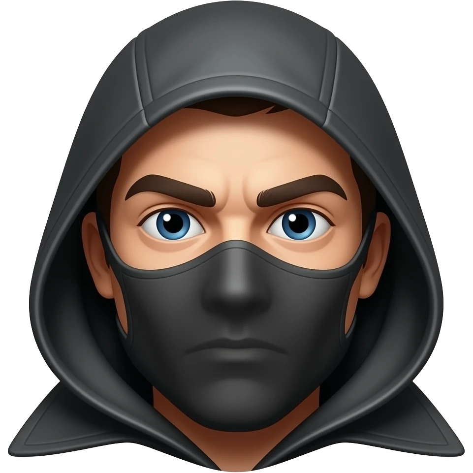 Gang face Mask emoji