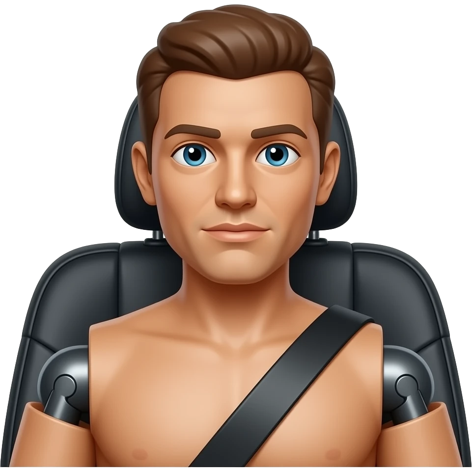 crash test dummy in car seat emoji