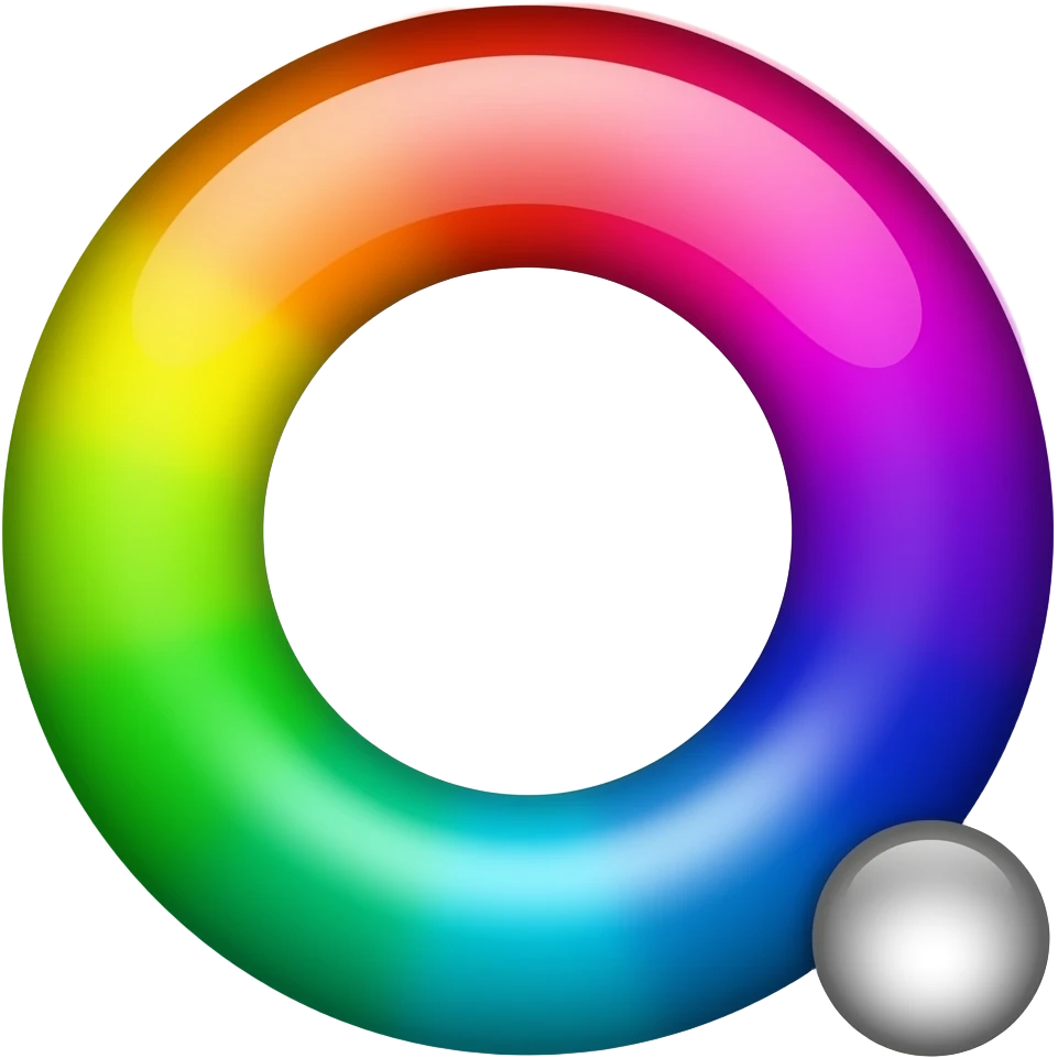 A color picker emoji
