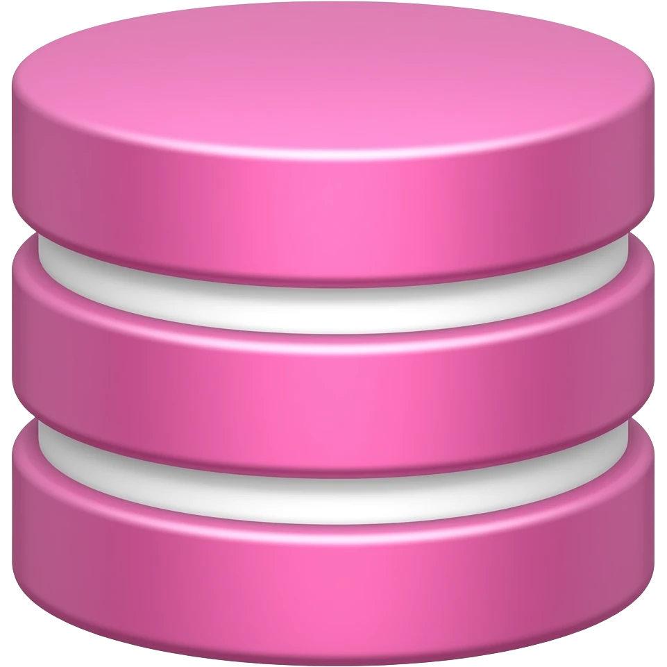Pink Database emoji