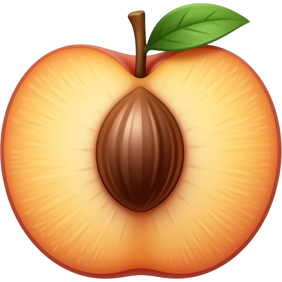 finger and peach emoji