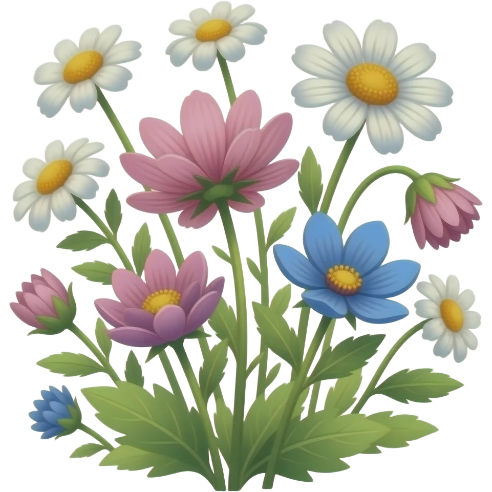 Wildflowers emoji