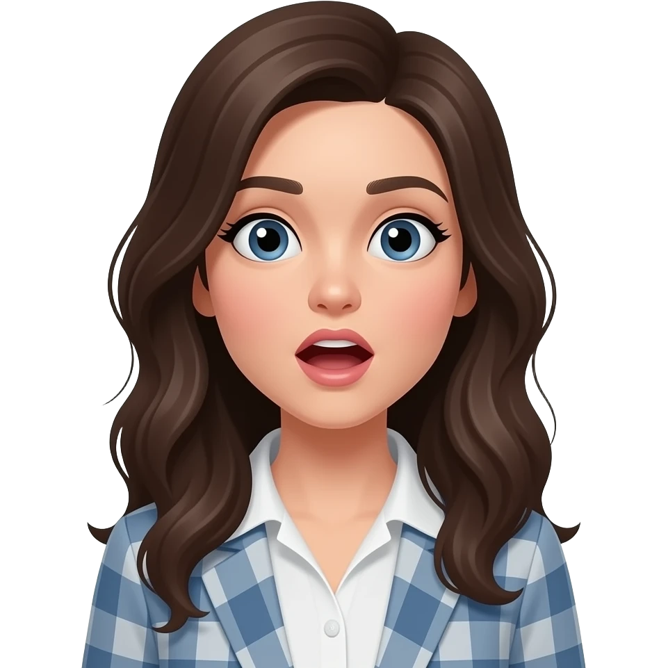 zaskoczona emoji