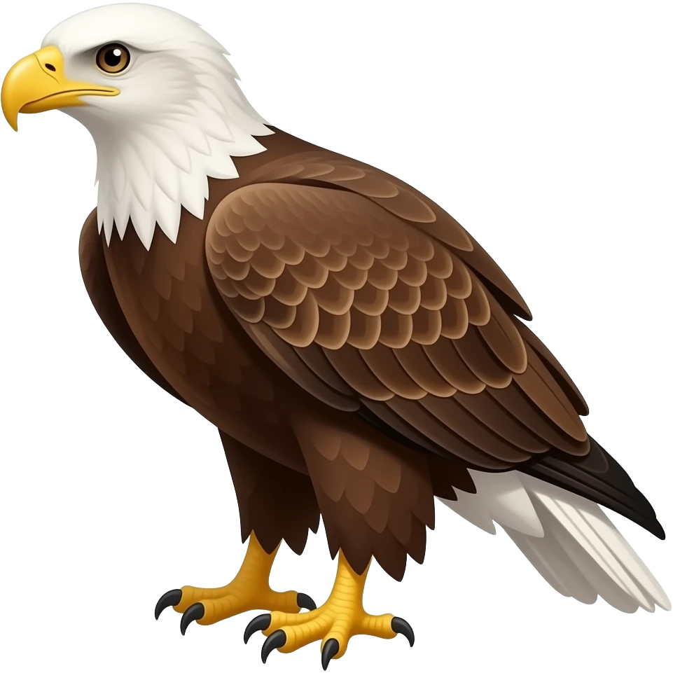 brown eagle emoji