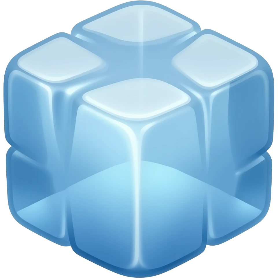 floating ice emoji