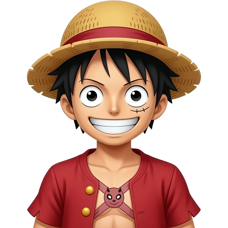 Luffy devil furit emoji