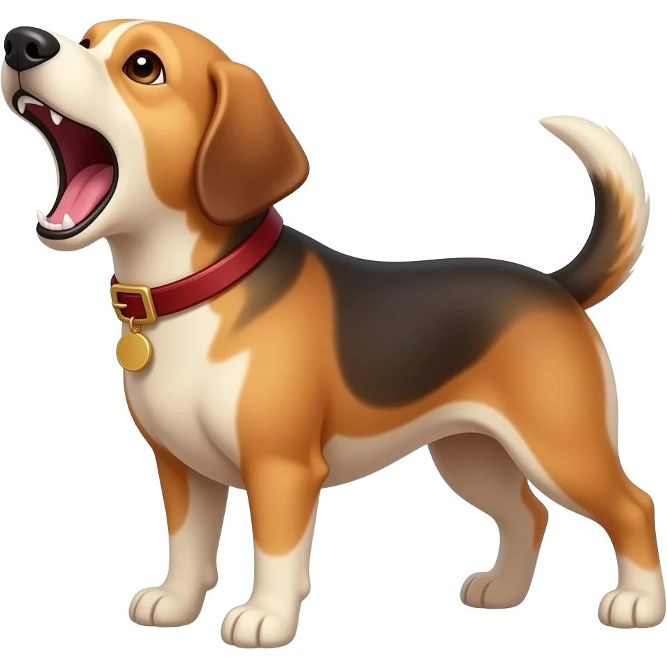 DOG BARKING emoji