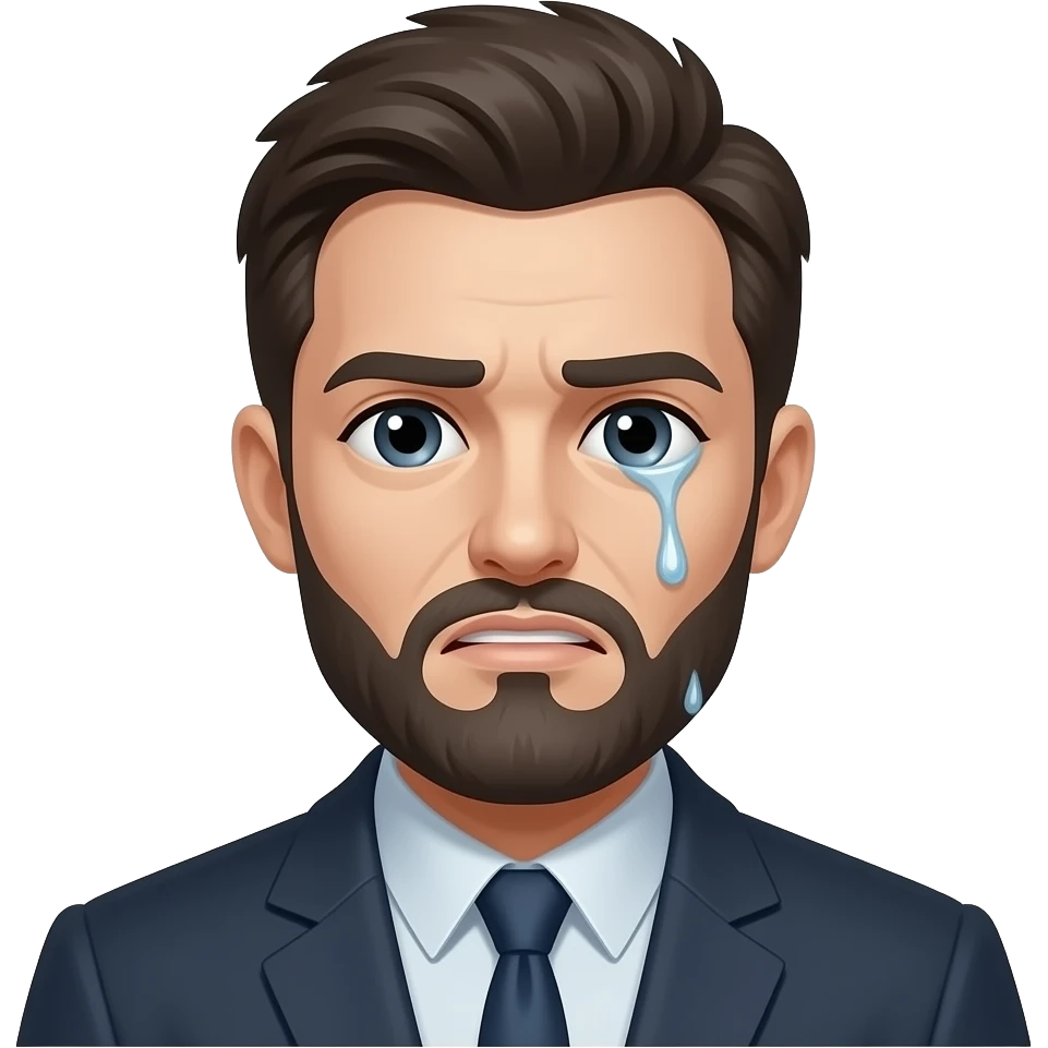 a man dying of cold emoji