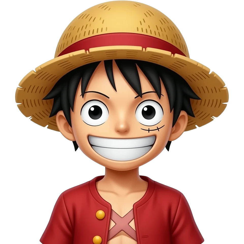 Luffy emoji