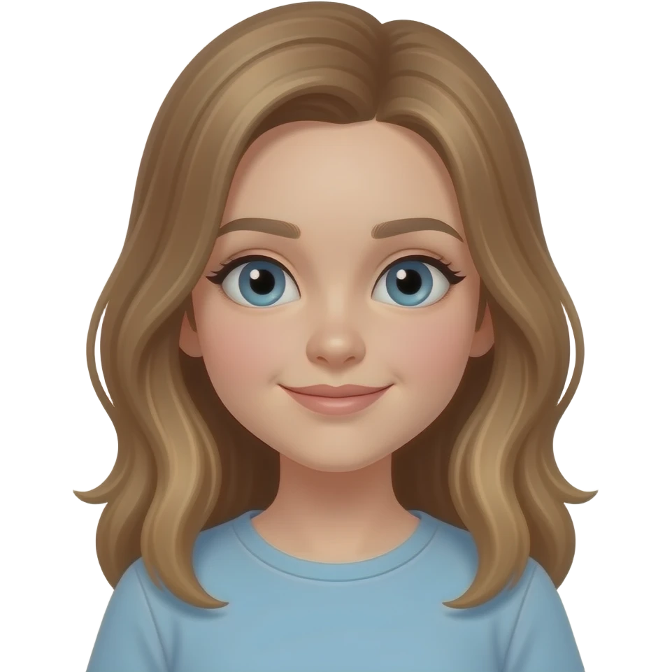 È una femmina ha i capelli biondi castani ha 12 anni e ama l’Inter emoji