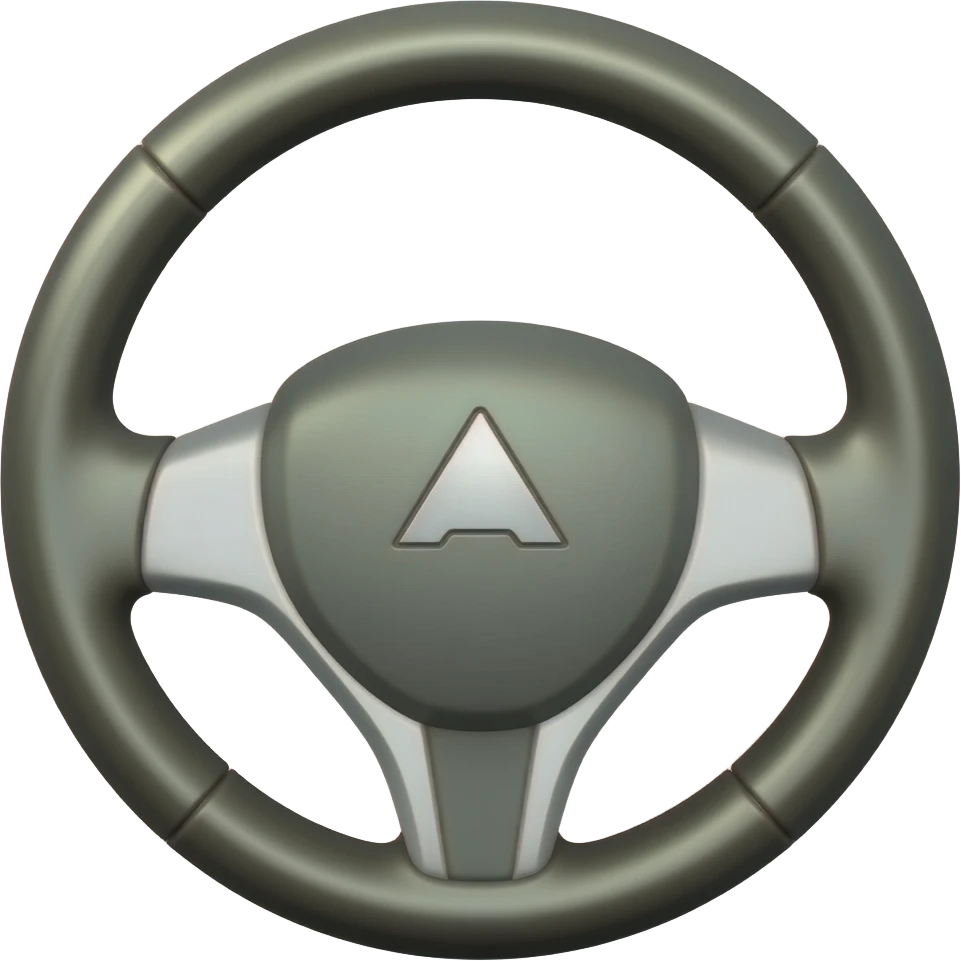 steering wheel emoji