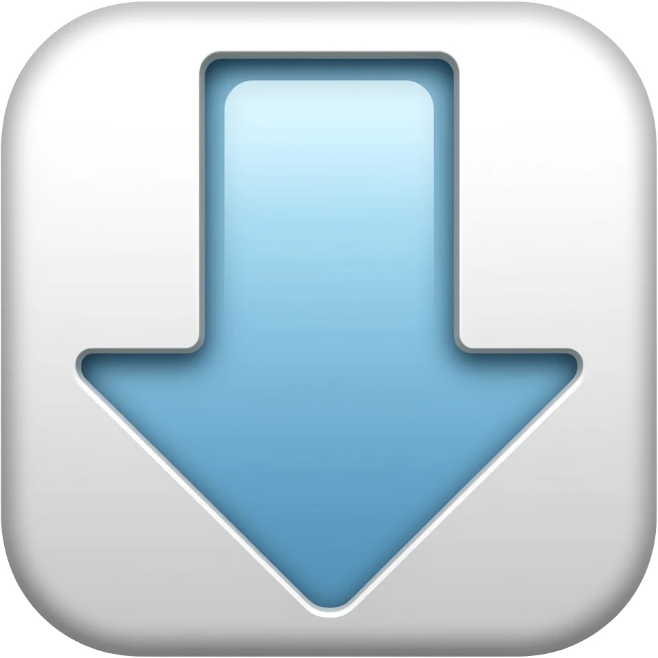 ios emoji arrow down emoji