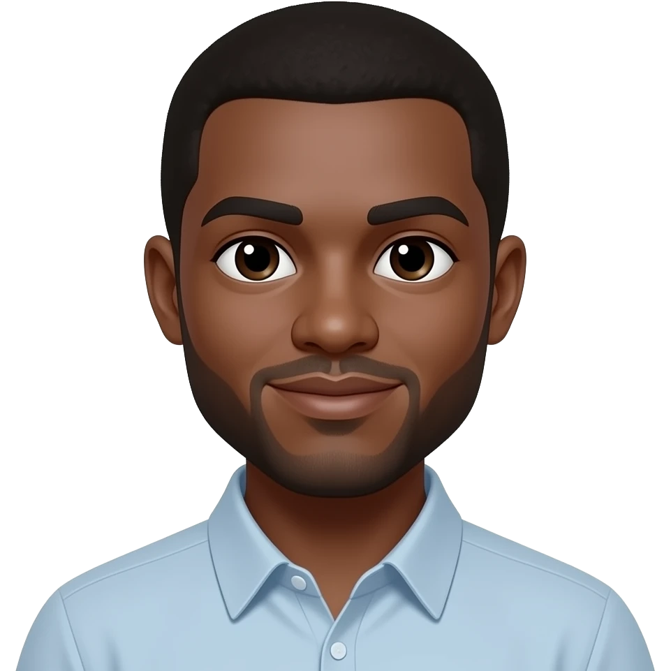 black man emoji