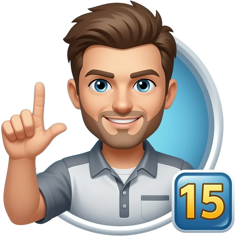Reach level 15 emoji