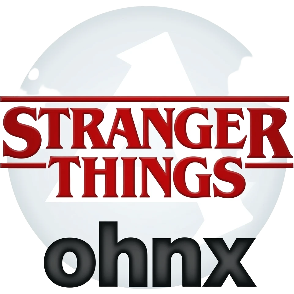 Thank you writing in stranger things effect emoji