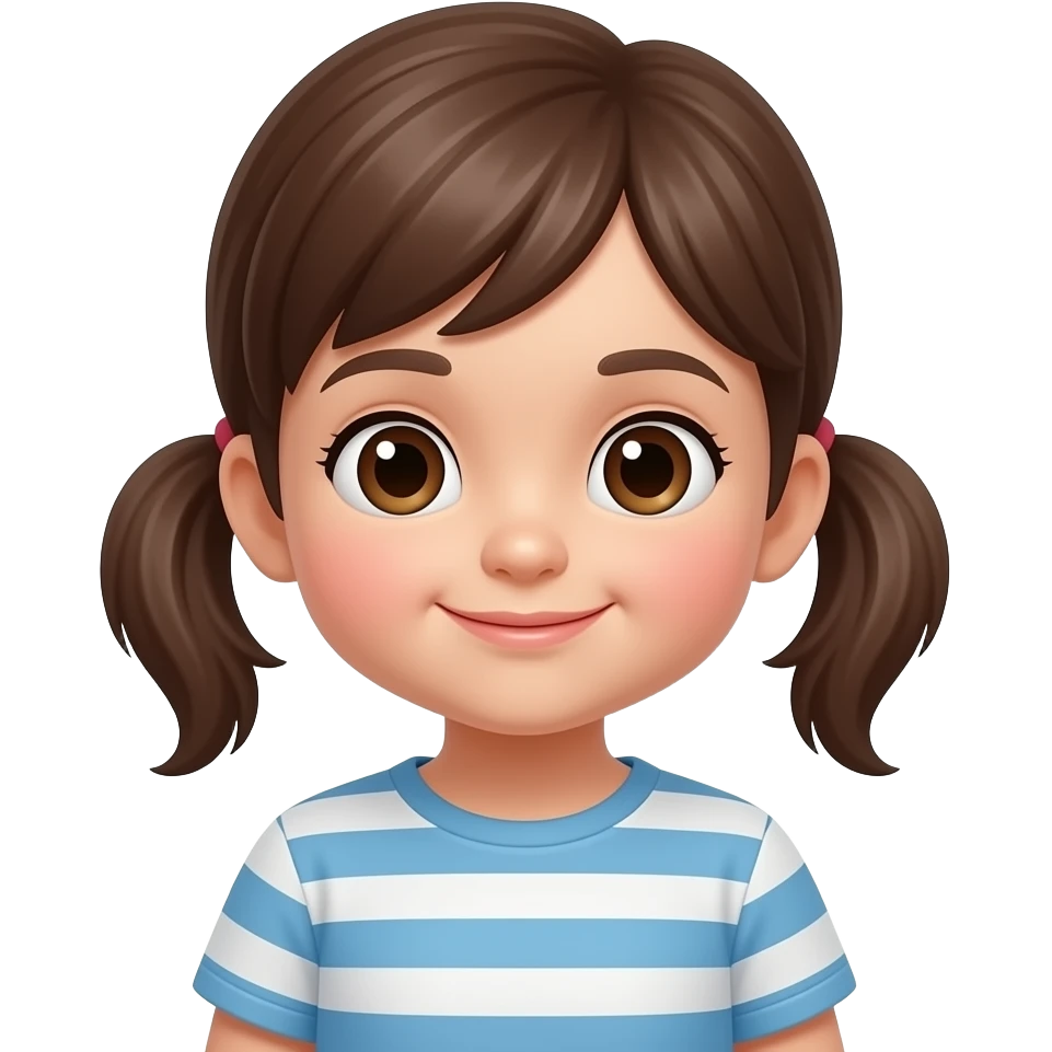 A cute child emoji