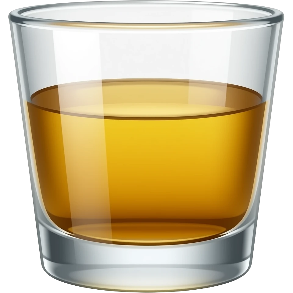 Shot glass emoji