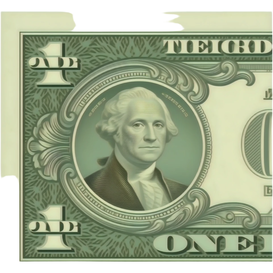 1$ emoji