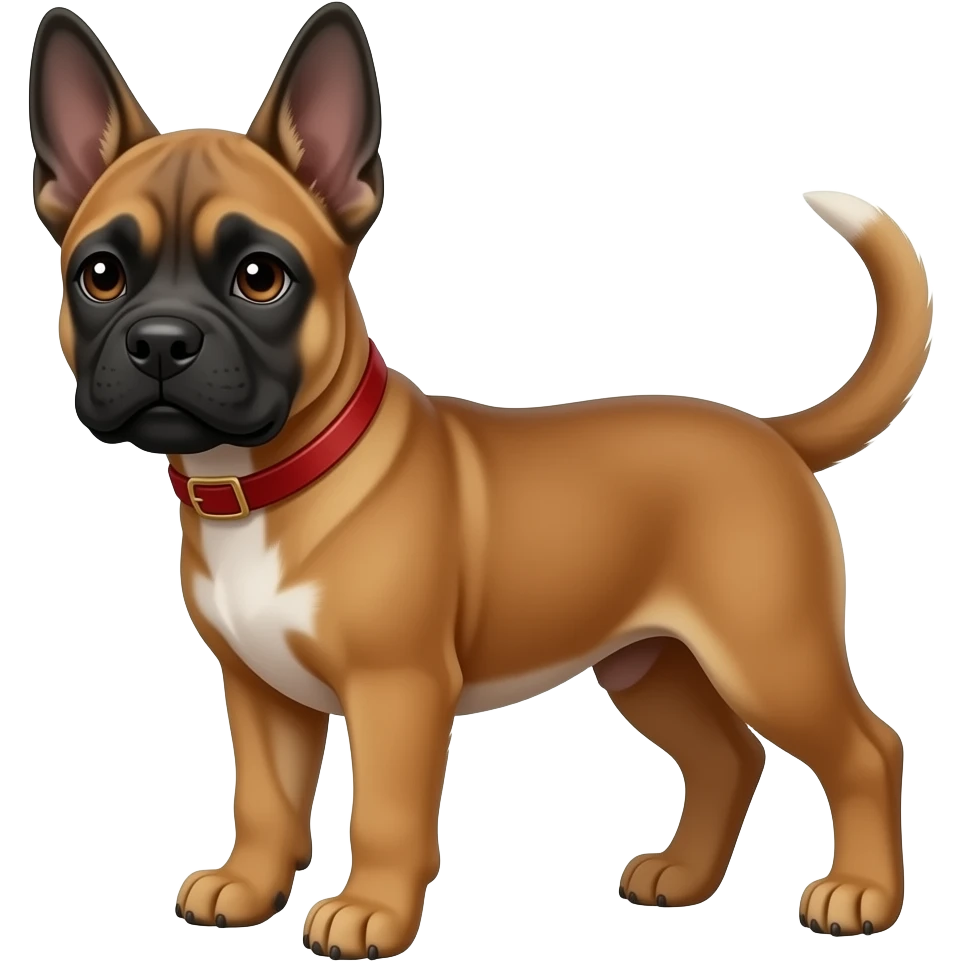 belgian malinois and boxer mix puppy emoji emoji