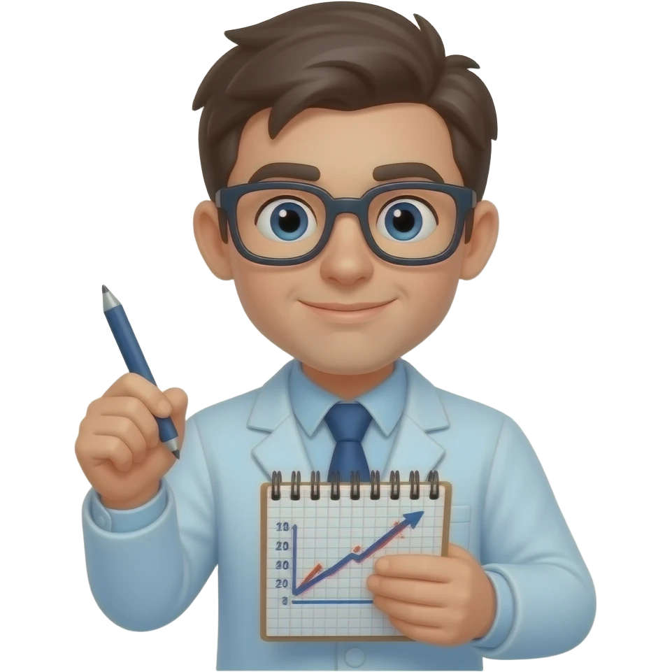 socia scientist collecting their messy data emoji