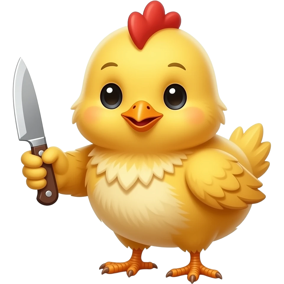 🐥🔪 emoji