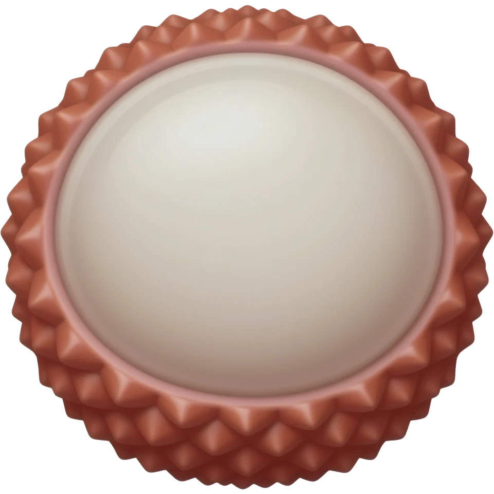 Lychee emoji