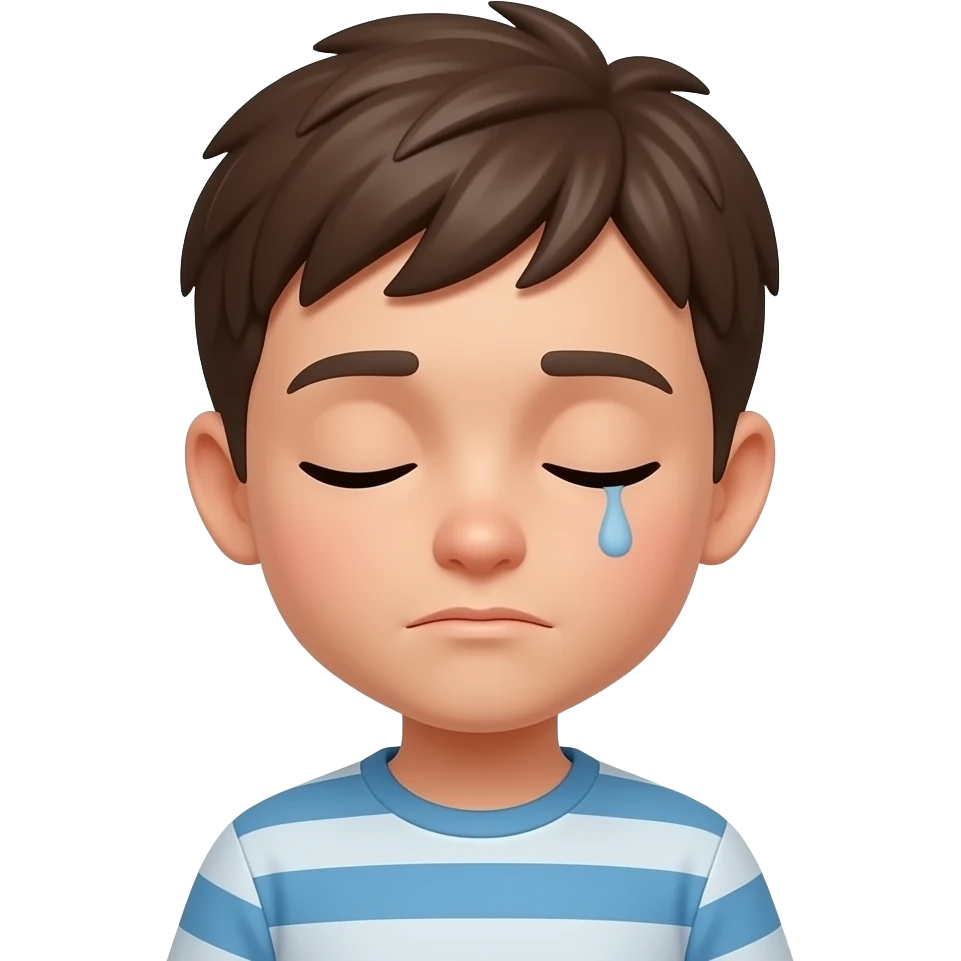 Sleepy boy emoji