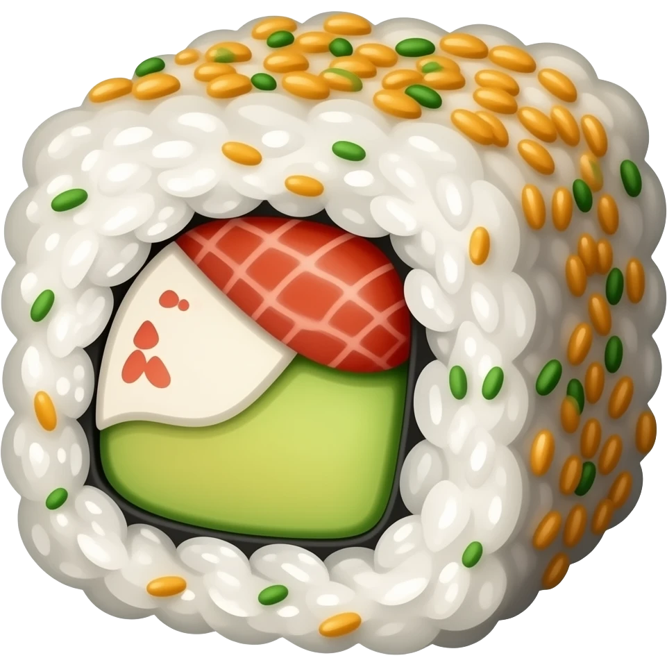 Sushi roll emoji
