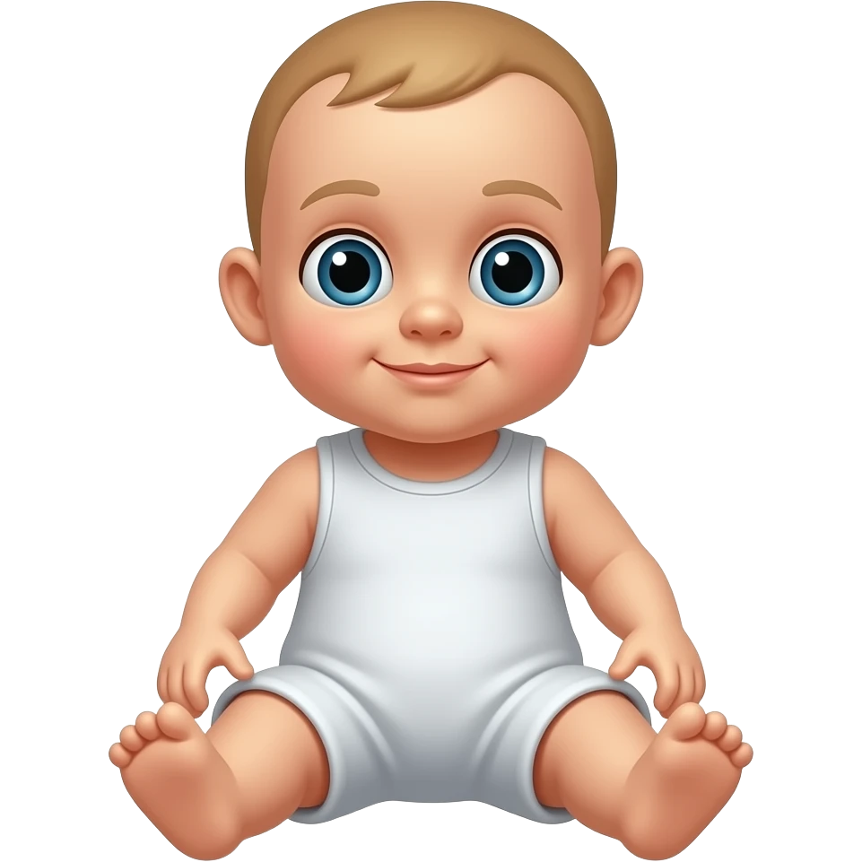 Baby doll emoji