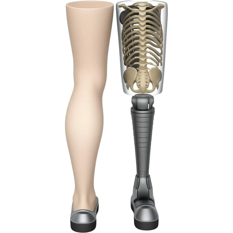 Prosthetic Leg emoji