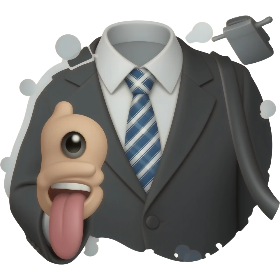 Black dong emoji