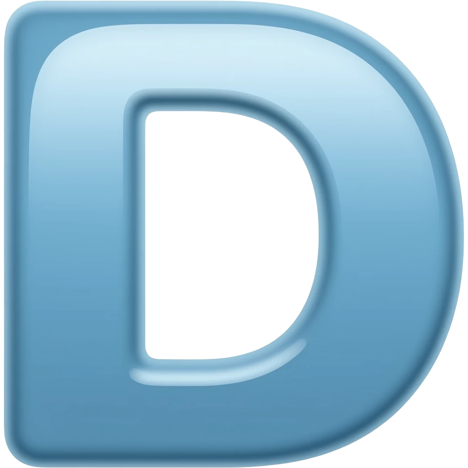 D emoji