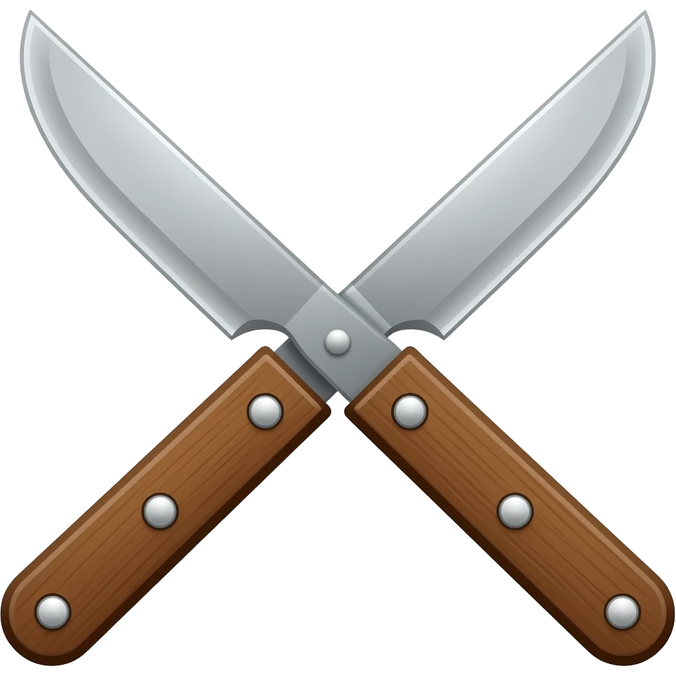 crossed scalpels emoji