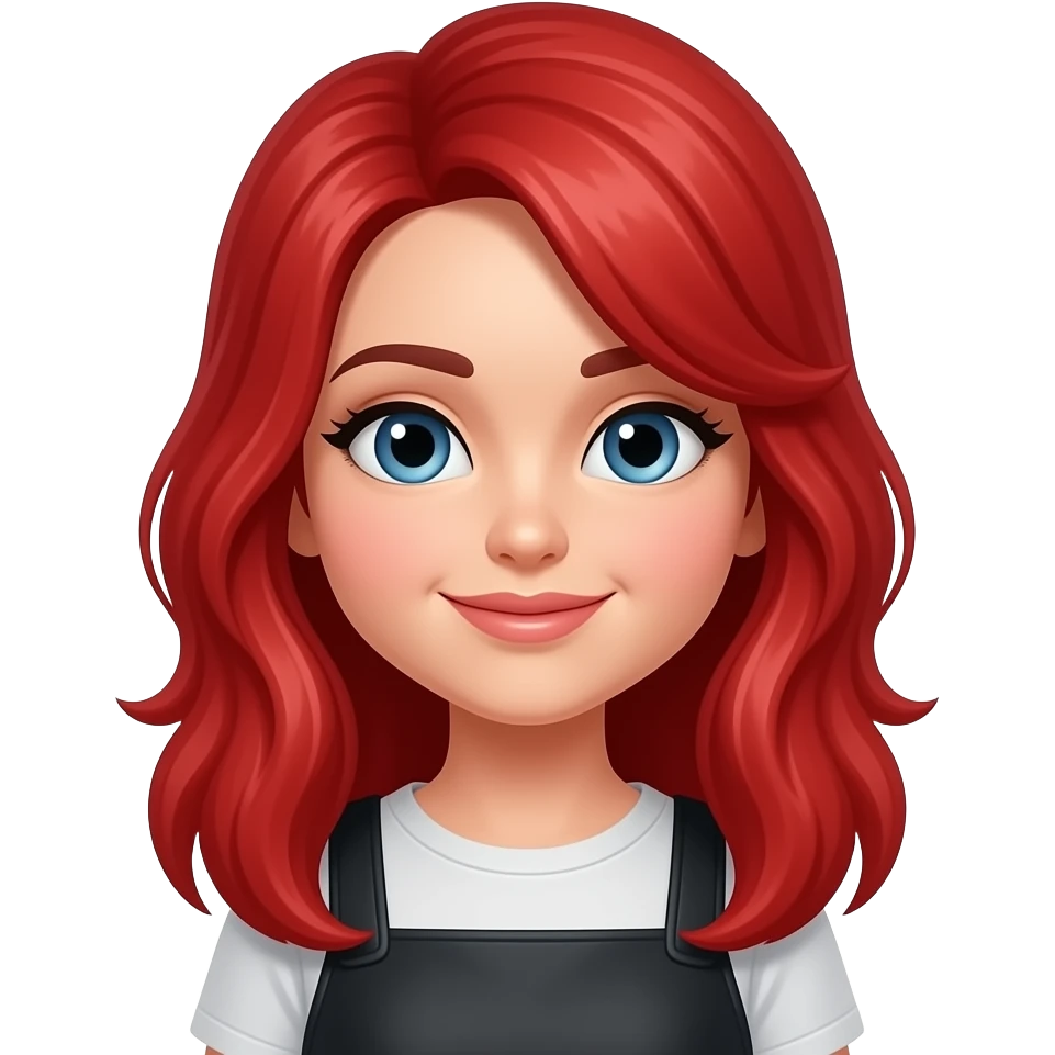 Coiffeuse rousse emoji
