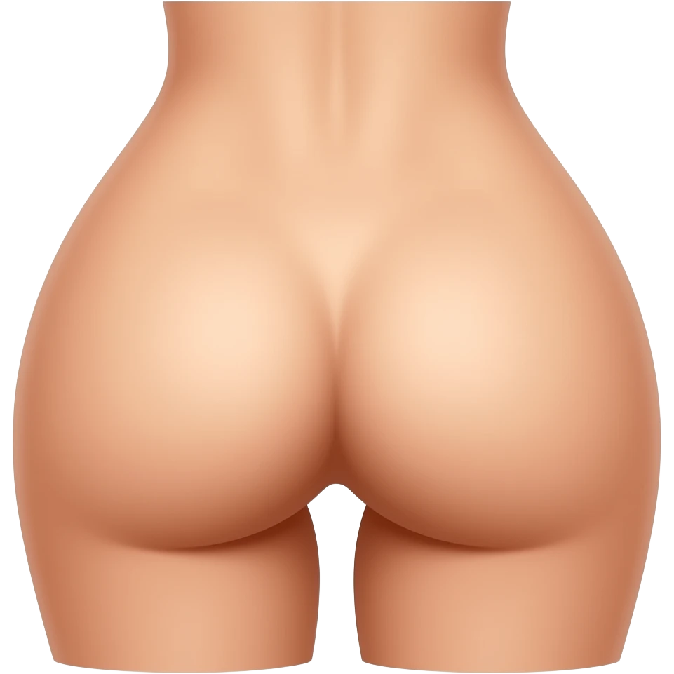 Голая женская попа emoji