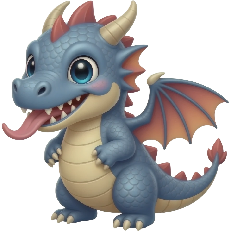 toothless dragon cute emoji