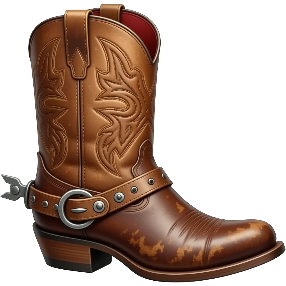 Cowboy boots emoji