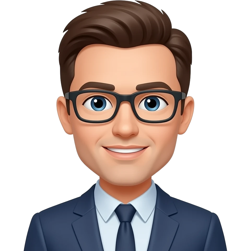 Create high-quality glossy emojis with a vibrant modern style.Make the emojis look premium, shiny, and eye-catching with bright highlights, smooth gradients, soft reflections, and glowing details.  glasses emoji emoji