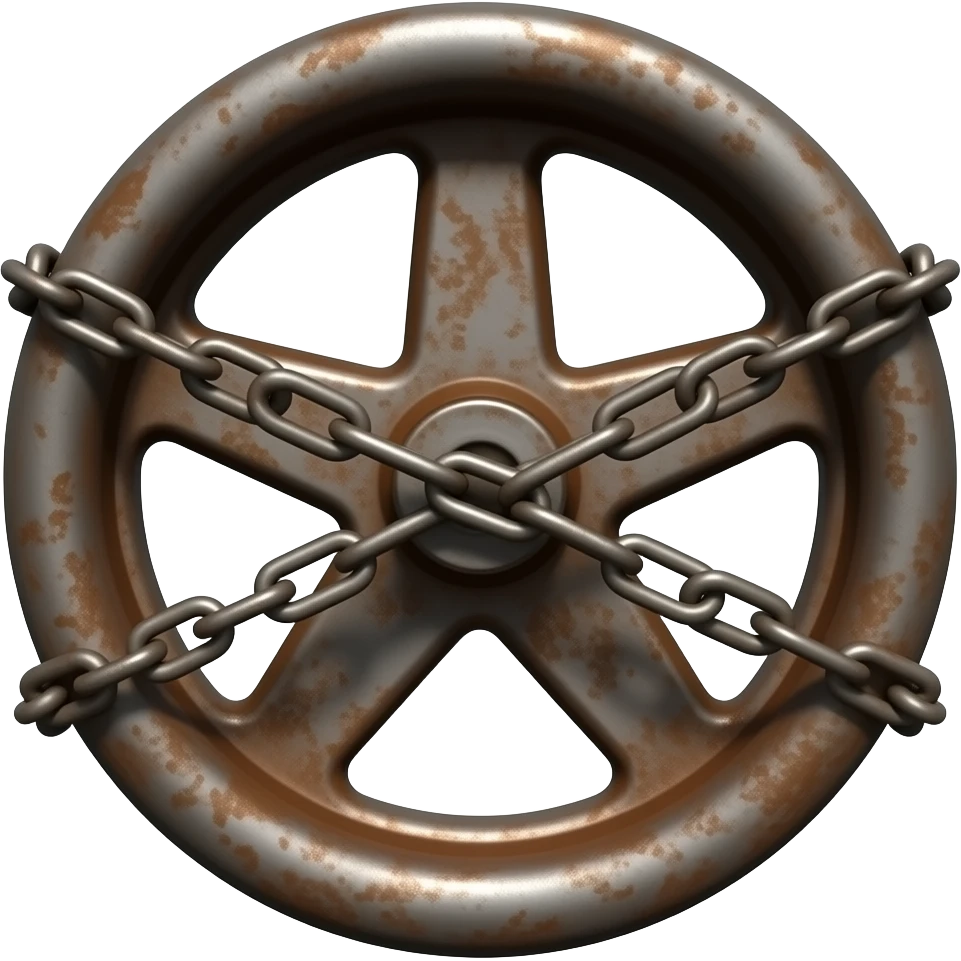 Chained Wheel emoji