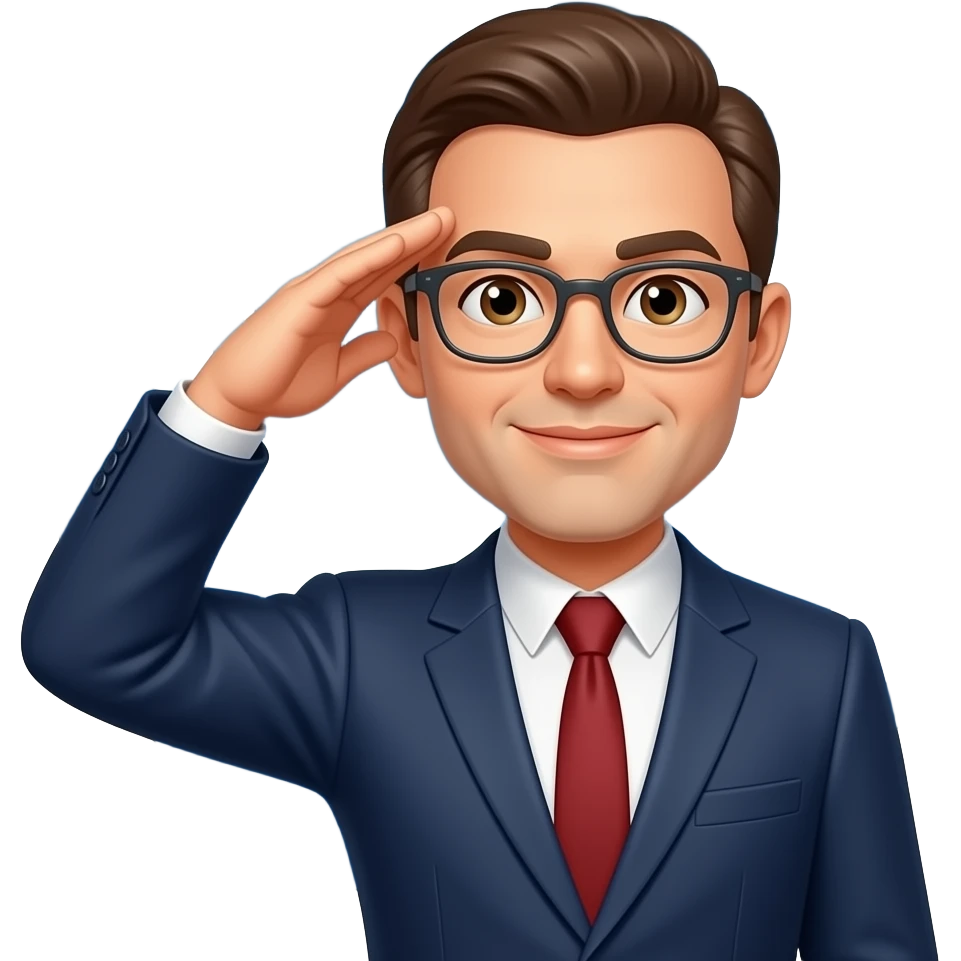 Suer earth salute emoji