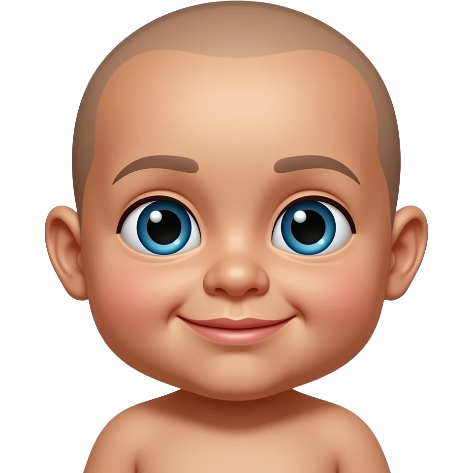 bald mexican baby with a big ass head emoji