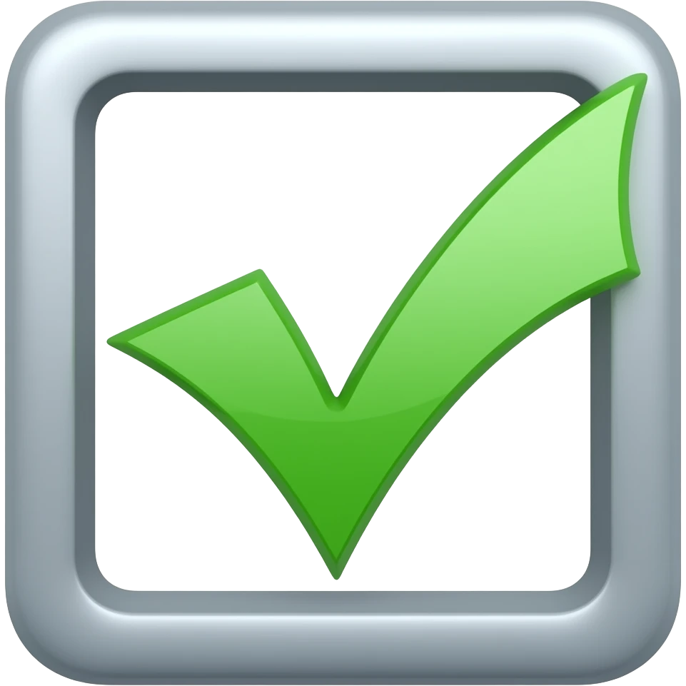 checkbox emoji